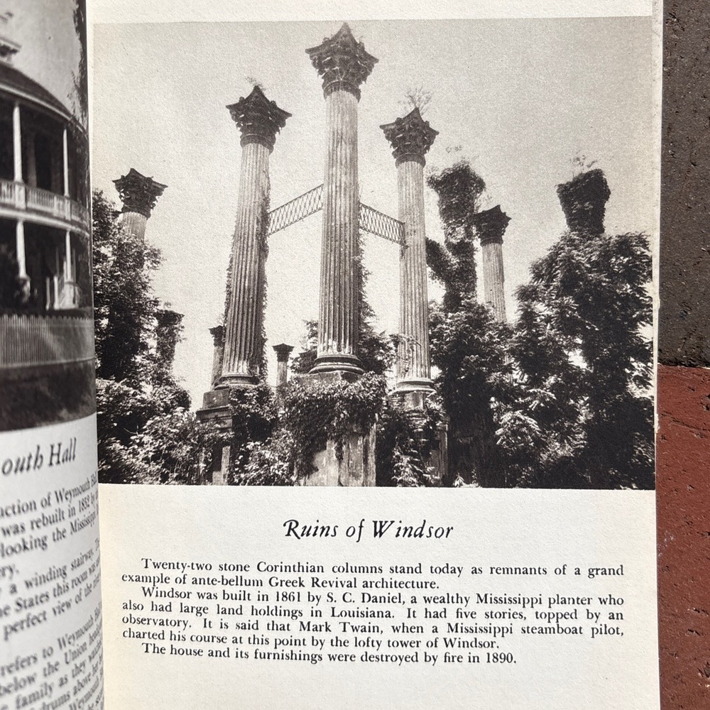 1940 Natchez Symbol of the Old South Nola Nance Oliver Antebellum Mississippi - Picture 2 of 9